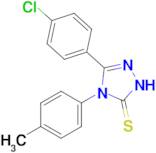 3-(4-chlorophenyl)-4-(4-methylphenyl)-4,5-dihydro-1H-1,2,4-triazole-5-thione