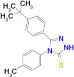 3-(4-tert-butylphenyl)-4-(4-methylphenyl)-4,5-dihydro-1H-1,2,4-triazole-5-thione