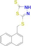 5-{[(naphthalen-1-yl)methyl]sulfanyl}-2,3-dihydro-1,3,4-thiadiazole-2-thione