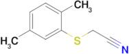 2-[(2,5-dimethylphenyl)sulfanyl]acetonitrile