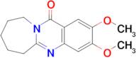 2,3-Dimethoxy-6h,7h,8h,9h,10h,12h-azepino[2,1-b]quinazolin-12-one