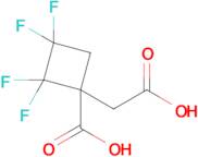 1-(Carboxymethyl)-2,2,3,3-tetrafluorocyclobutane-1-carboxylic acid