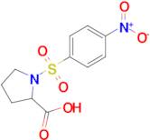 1-(4-Nitrobenzenesulfonyl)pyrrolidine-2-carboxylic acid