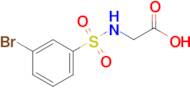 2-(3-Bromobenzenesulfonamido)acetic acid