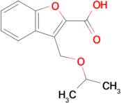 3-[(propan-2-yloxy)methyl]-1-benzofuran-2-carboxylic acid