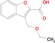 3-(Ethoxymethyl)-1-benzofuran-2-carboxylic acid