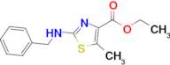 Ethyl 2-(benzylamino)-5-methyl-1,3-thiazole-4-carboxylate