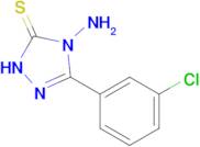 4-amino-3-(3-chlorophenyl)-4,5-dihydro-1H-1,2,4-triazole-5-thione