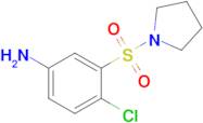 4-Chloro-3-(pyrrolidine-1-sulfonyl)aniline