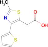 2-[2-methyl-4-(thiophen-2-yl)-1,3-thiazol-5-yl]acetic acid