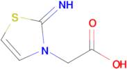 2-(2-Imino-2,3-dihydro-1,3-thiazol-3-yl)acetic acid