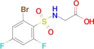 2-(2-Bromo-4,6-difluorobenzenesulfonamido)acetic acid