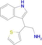 2-(1h-Indol-3-yl)-2-(thiophen-2-yl)ethan-1-amine