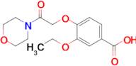 3-Ethoxy-4-[2-(morpholin-4-yl)-2-oxoethoxy]benzoic acid