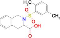 2-(2,5-Dimethylbenzenesulfonyl)-1,2,3,4-tetrahydroisoquinoline-3-carboxylic acid