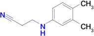 3-[(3,4-dimethylphenyl)amino]propanenitrile