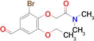 2-(2-Bromo-6-ethoxy-4-formylphenoxy)-n,n-dimethylacetamide