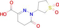 1,4,5,6-Tetrahydro-6-oxo-1-(tetrahydro-1,1-dioxido-3-thienyl)-3-pyridazinecarboxylic acid