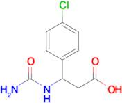 3-(Carbamoylamino)-3-(4-chlorophenyl)propanoic acid