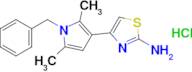 4-(1-Benzyl-2,5-dimethyl-1h-pyrrol-3-yl)-1,3-thiazol-2-amine hydrochloride