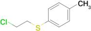 1-[(2-chloroethyl)sulfanyl]-4-methylbenzene