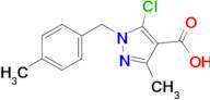 5-Chloro-3-methyl-1-[(4-methylphenyl)methyl]-1h-pyrazole-4-carboxylic acid