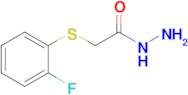 2-[(2-fluorophenyl)sulfanyl]acetohydrazide