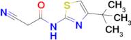 n-(4-Tert-butyl-1,3-thiazol-2-yl)-2-cyanoacetamide