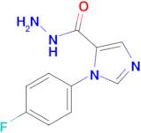 1-(4-Fluorophenyl)-1h-imidazole-5-carbohydrazide