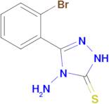 4-amino-3-(2-bromophenyl)-4,5-dihydro-1H-1,2,4-triazole-5-thione