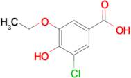 3-Chloro-5-ethoxy-4-hydroxybenzoic acid