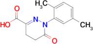 1-(2,5-Dimethylphenyl)-6-oxo-1,4,5,6-tetrahydropyridazine-3-carboxylic acid