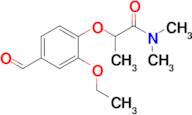 2-(2-Ethoxy-4-formylphenoxy)-n,n-dimethylpropanamide