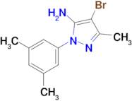 4-Bromo-1-(3,5-dimethylphenyl)-3-methyl-1h-pyrazol-5-amine