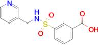 3-{[(pyridin-3-yl)methyl]sulfamoyl}benzoic acid