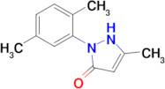 2-(2,5-dimethylphenyl)-5-methyl-2,3-dihydro-1H-pyrazol-3-one