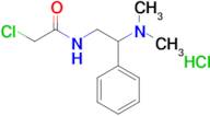 2-Chloro-n-[2-(dimethylamino)-2-phenylethyl]acetamide hydrochloride