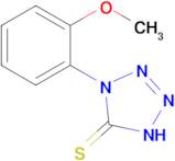 1-(2-methoxyphenyl)-4,5-dihydro-1H-1,2,3,4-tetrazole-5-thione