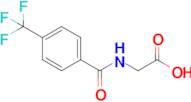 2-{[4-(trifluoromethyl)phenyl]formamido}acetic acid