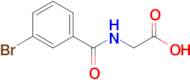 2-[(3-bromophenyl)formamido]acetic acid