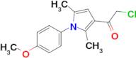 2-Chloro-1-[1-(4-methoxyphenyl)-2,5-dimethyl-1h-pyrrol-3-yl]ethan-1-one