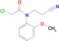 2-Chloro-n-(2-cyanoethyl)-n-(2-methoxyphenyl)acetamide