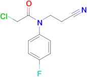 2-Chloro-n-(2-cyanoethyl)-n-(4-fluorophenyl)acetamide