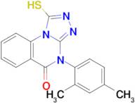 4-(2,4-Dimethylphenyl)-1-sulfanyl-4h,5h-[1,2,4]triazolo[4,3-a]quinazolin-5-one