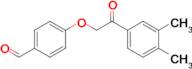 4-[2-(3,4-dimethylphenyl)-2-oxoethoxy]benzaldehyde