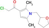 2-Chloro-1-[2,5-dimethyl-1-[(tetrahydro-2-furanyl)methyl]-1H-pyrrol-3-yl]ethanone