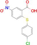 2-[(4-chlorophenyl)sulfanyl]-5-nitrobenzoic acid