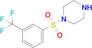 1-[3-(trifluoromethyl)benzenesulfonyl]piperazine