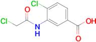 4-Chloro-3-(2-chloroacetamido)benzoic acid