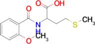 2-[(2-methoxyphenyl)formamido]-4-(methylsulfanyl)butanoic acid